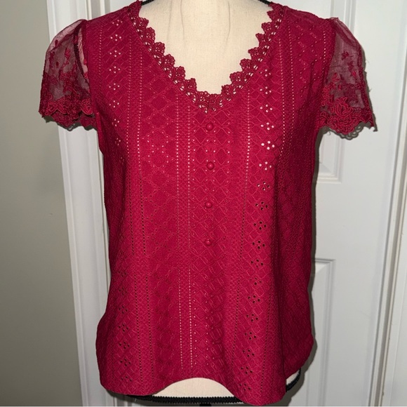 Shein Short Sleeve Top - Picture 2 of 9